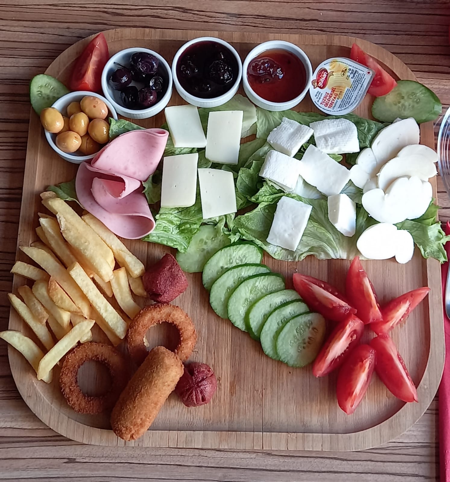 Breakfast plate
