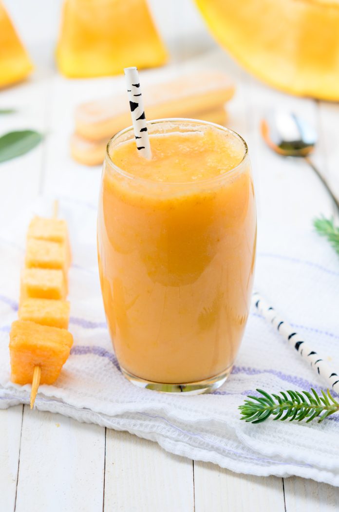 Melon frozen drink