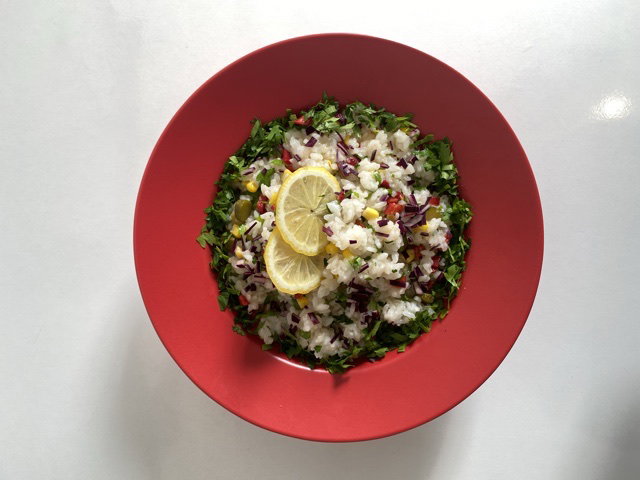 Rice salad