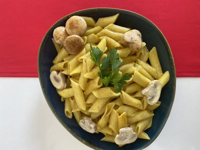Curry mushrooms with Şems special sauce
