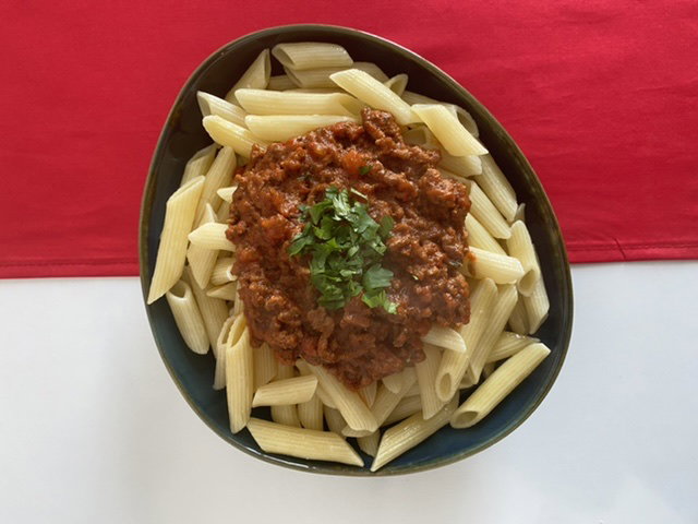 Bolognese minced meat with Şems special sauce