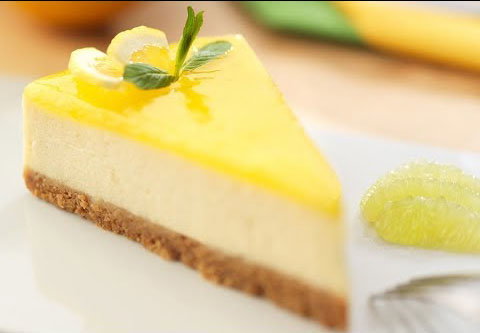 Lemon cheesecake