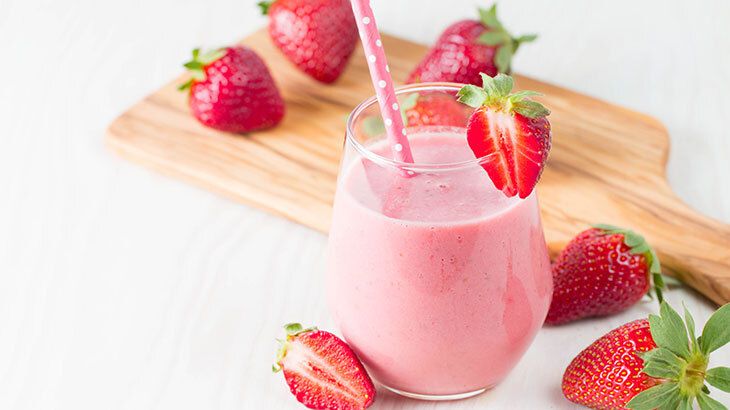 Strawberry smoothie