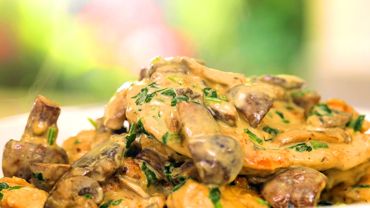 Creamy Mushroom Chicken