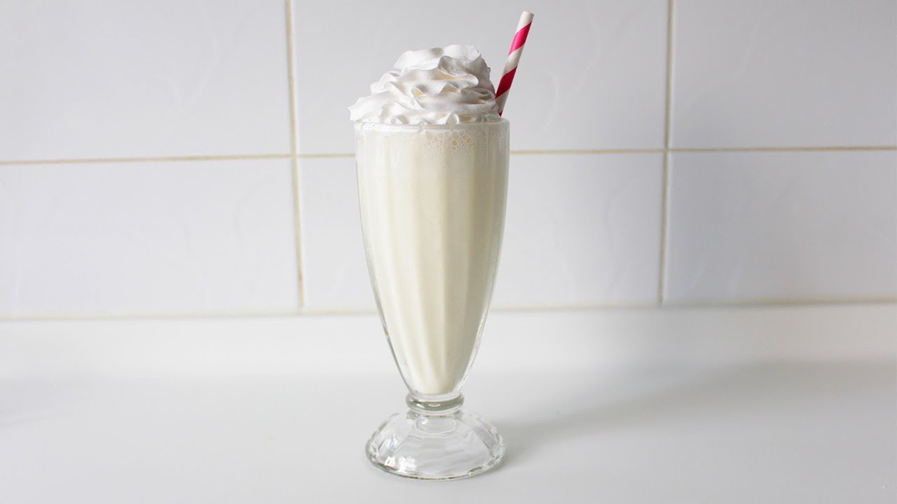 Vanilla milkshake