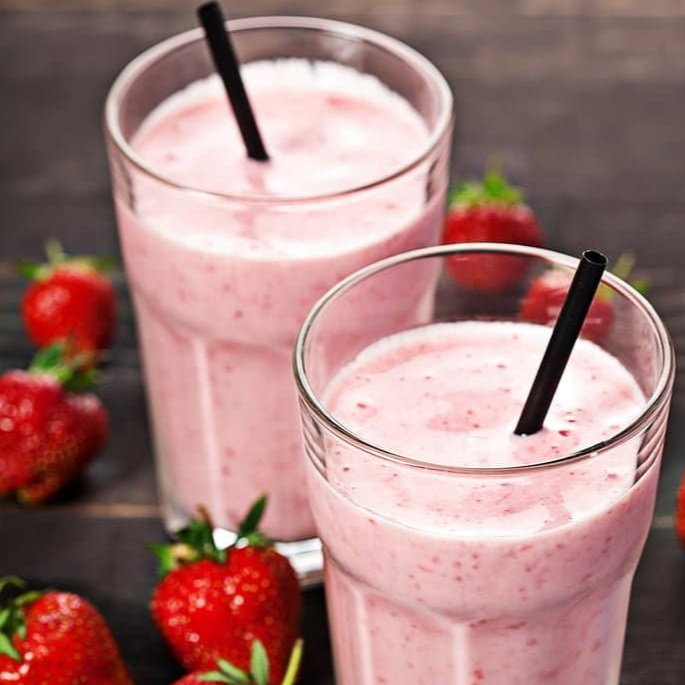 Strawberry milkshake
