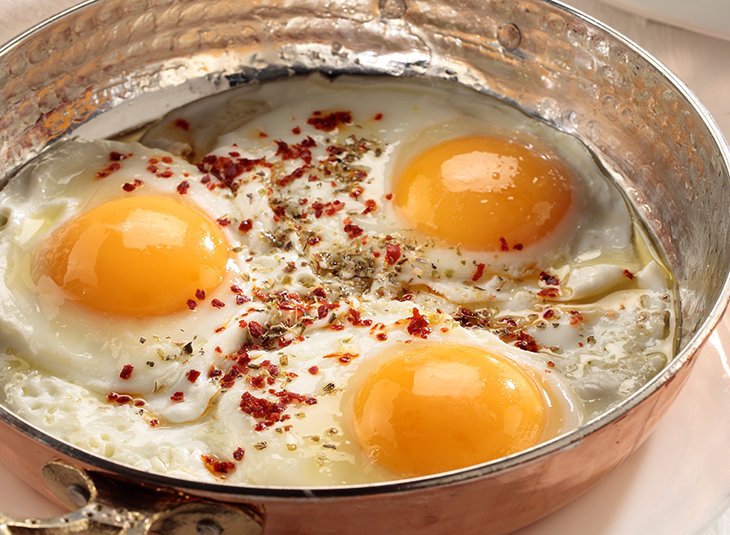 Fried eggs