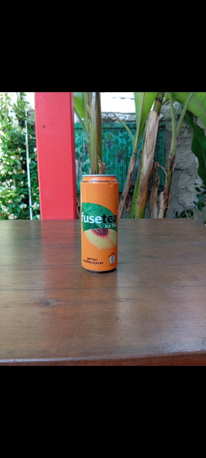 Peach iced tea