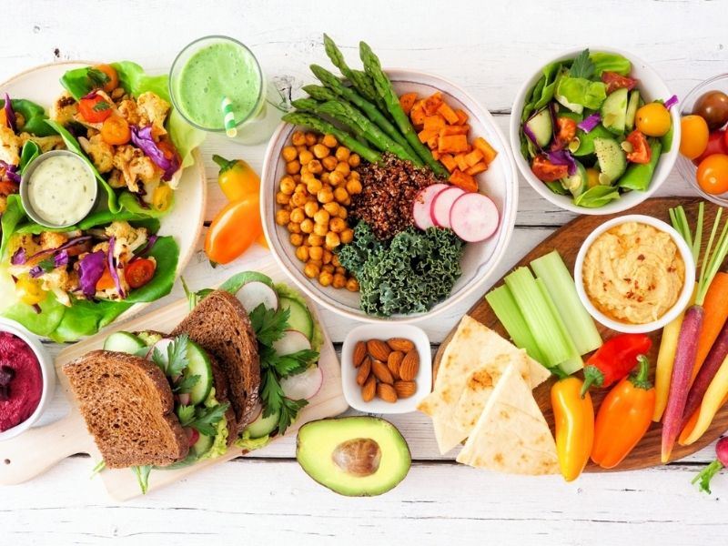 Vegetarian menu of your choice
