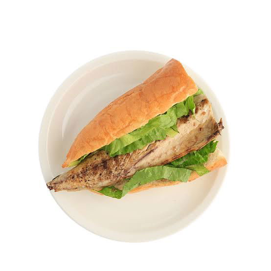 Balık Yarım Ekmek(Uskumru)-Mackerel Fish in sandwich