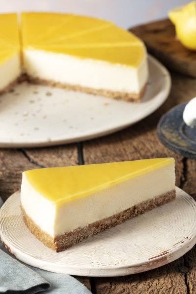 Lemon cheesecake