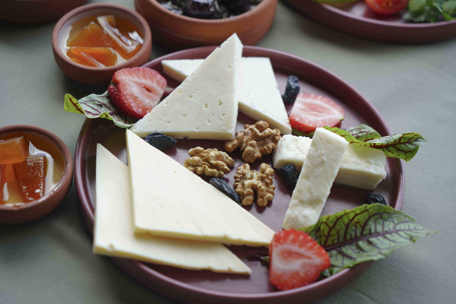 Fresh farm cheese