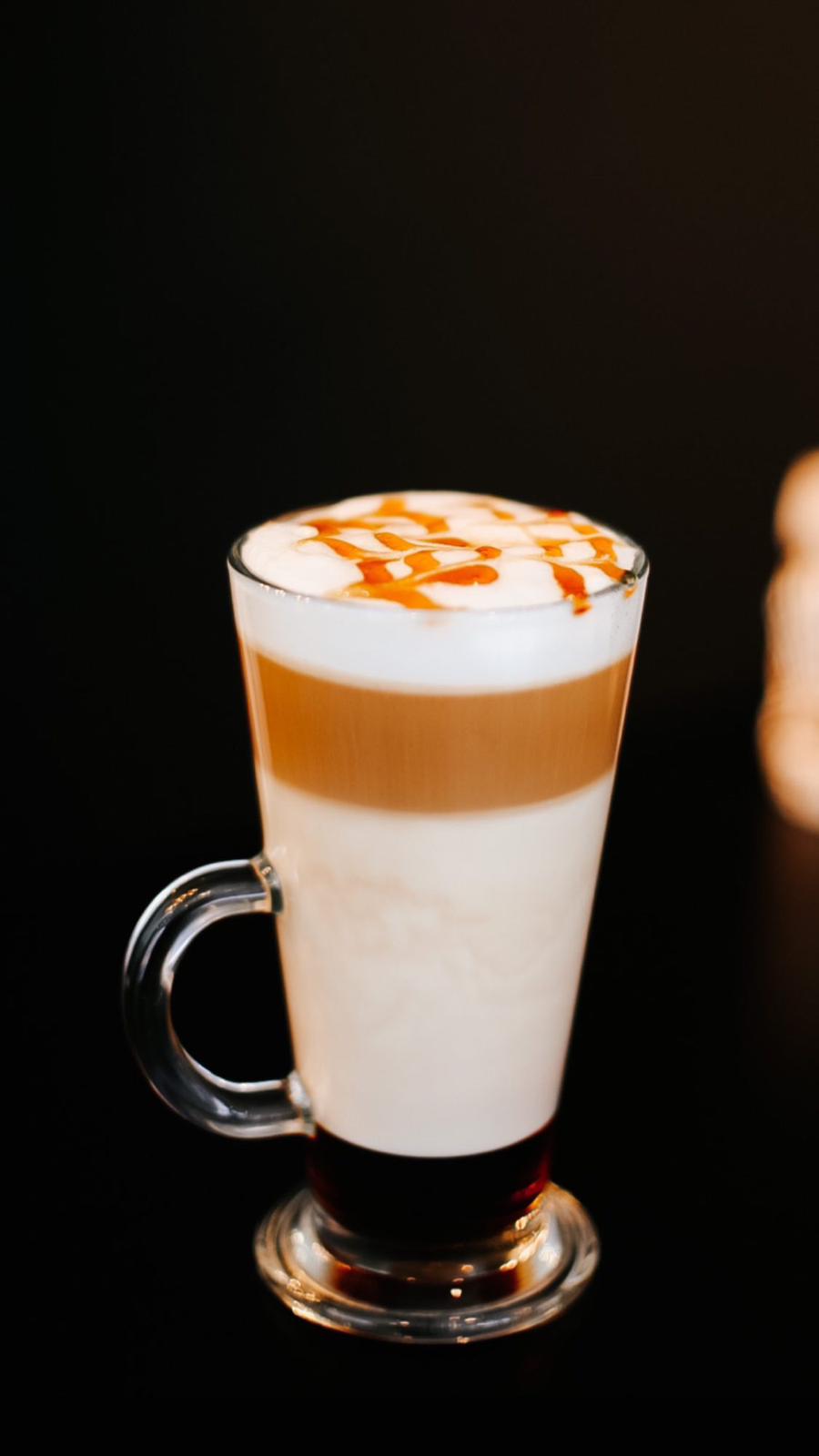 Iced Toffee Nut Latte