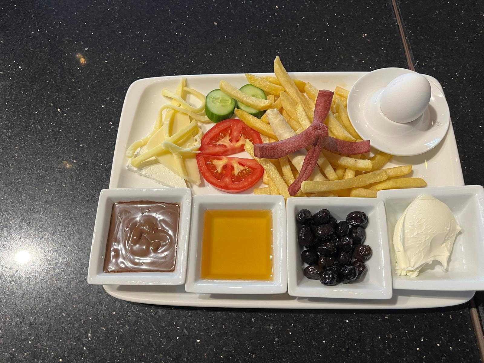 Breakfast plate