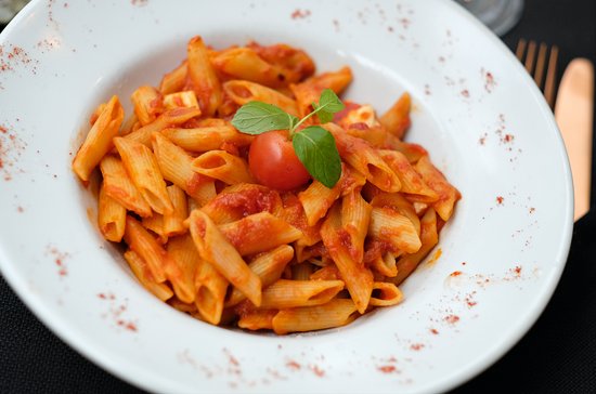 Penne arrabbiata – Tam
