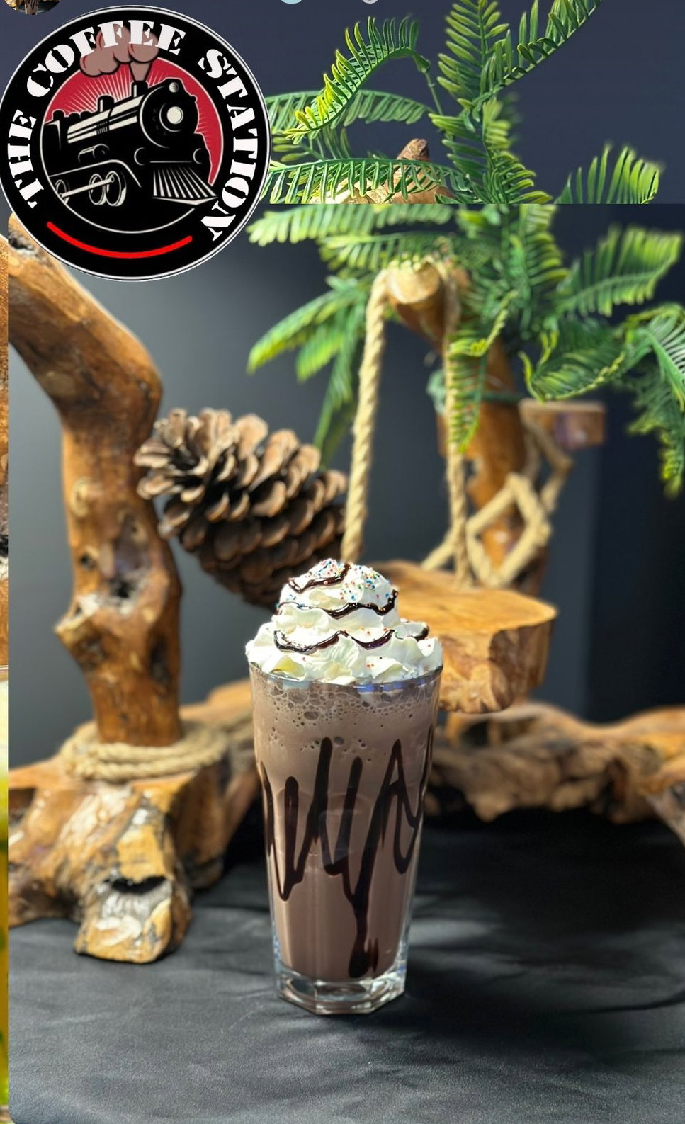 Chocolate milkshake