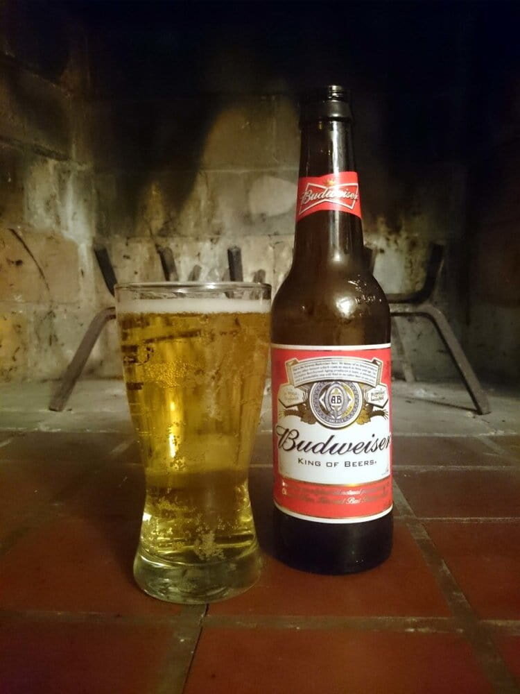 Budweiser beer, 33 cl