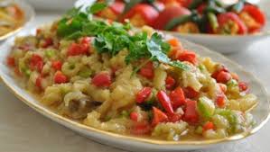 Turkish eggplant salad