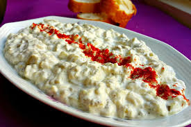 Eggplant with yogurt