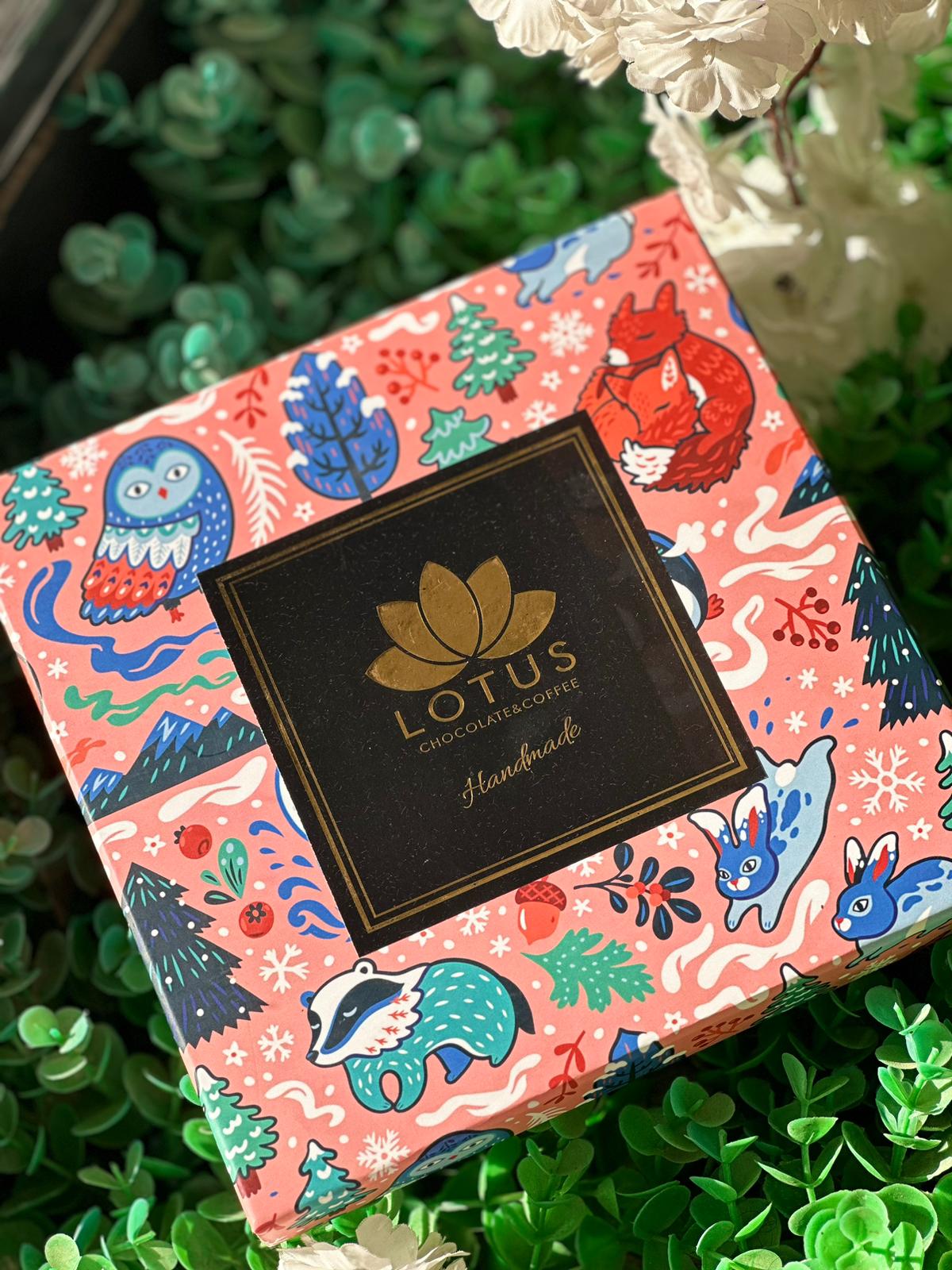 36-piece designer chocolate box