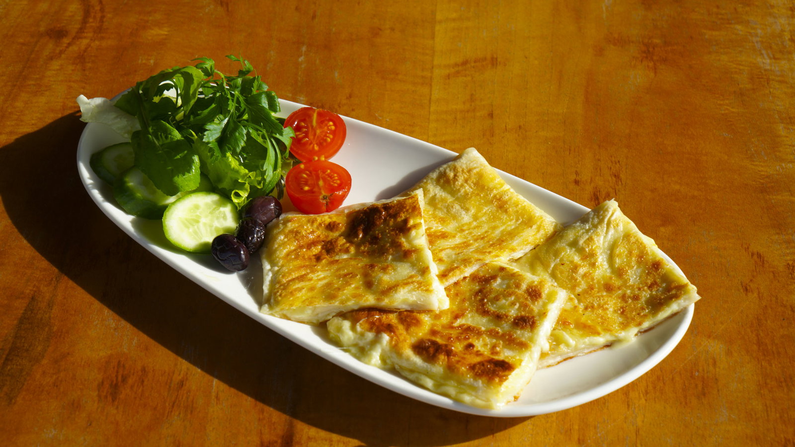 Spinach gözleme