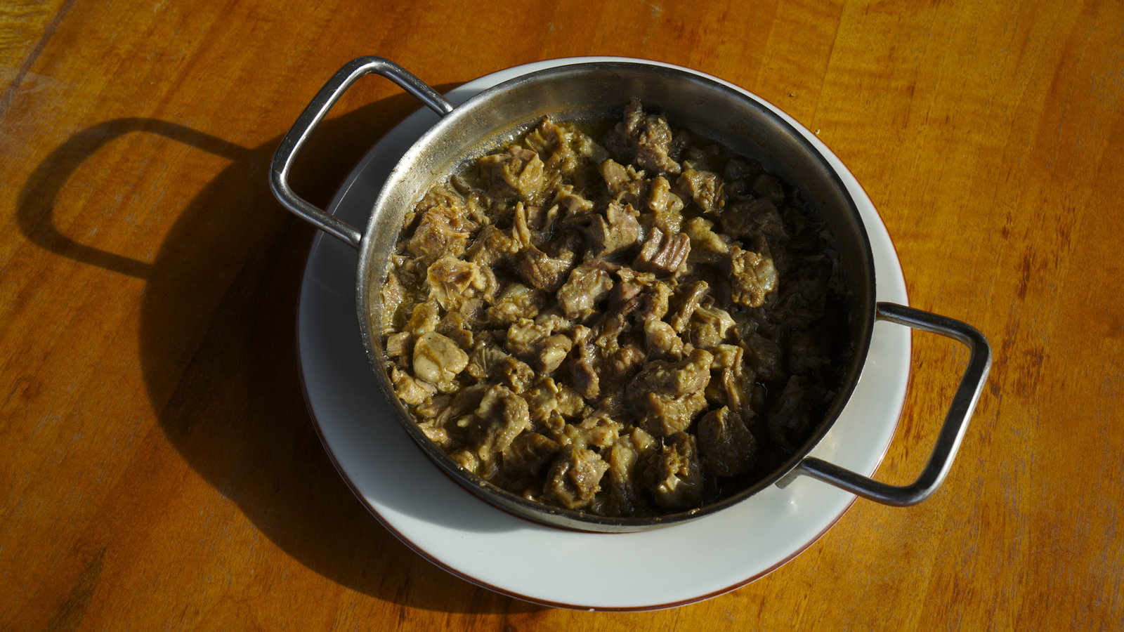 Sahanda lamb kavurma