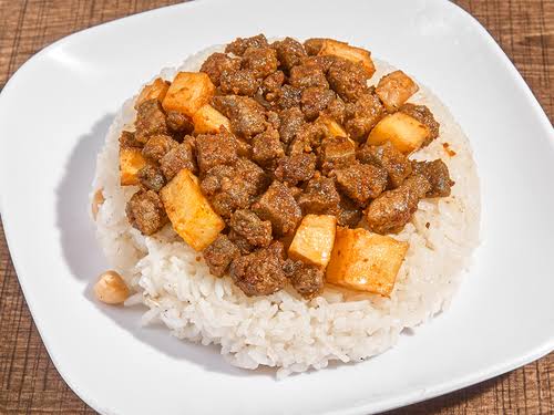 Pilav üstü Ciğer -liver on Rice