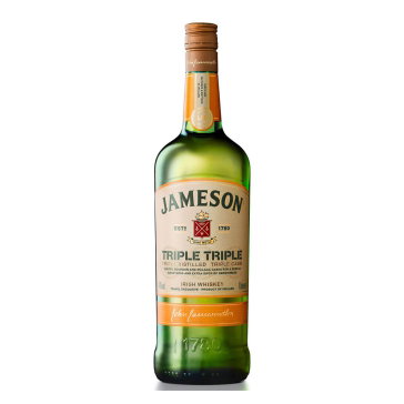 Jameson Triple Triple Distilled Irish Whiskey, Single