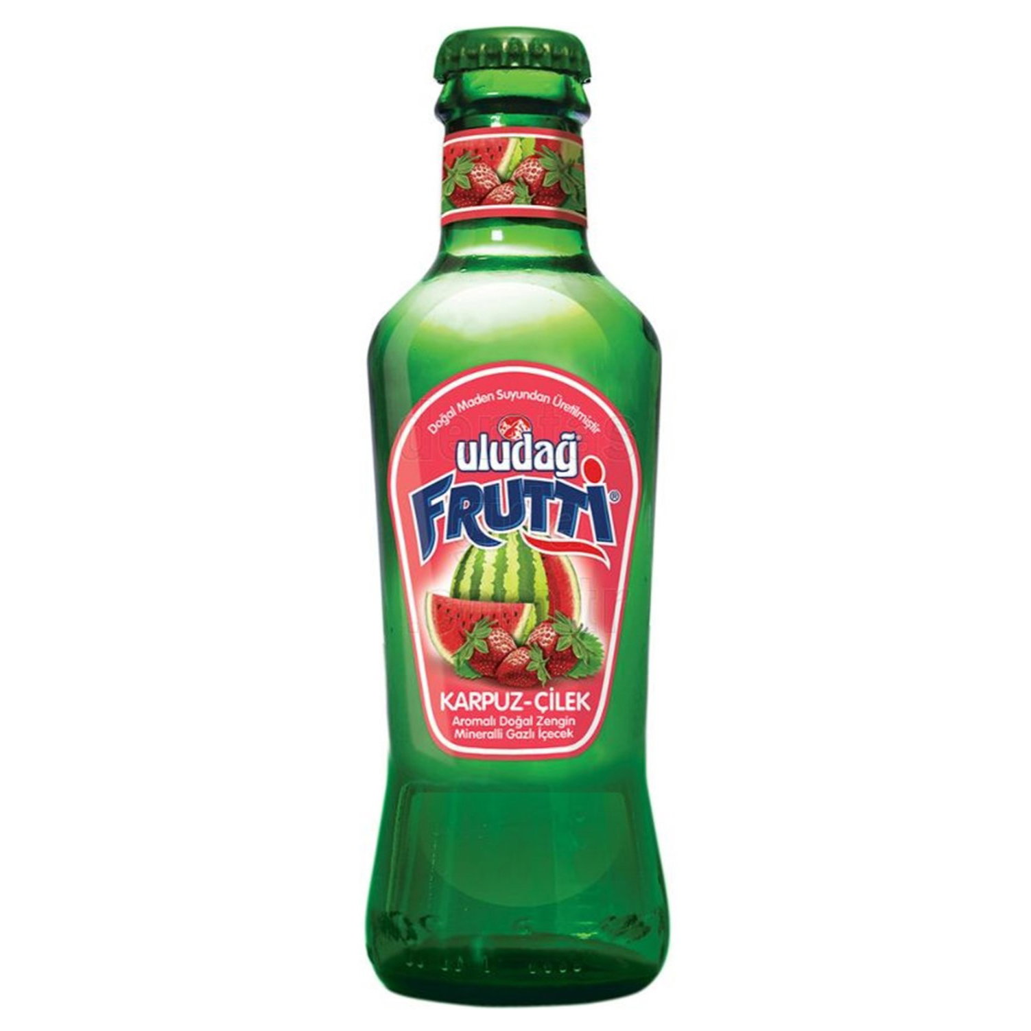 Frutti watermelon and strawberry soda