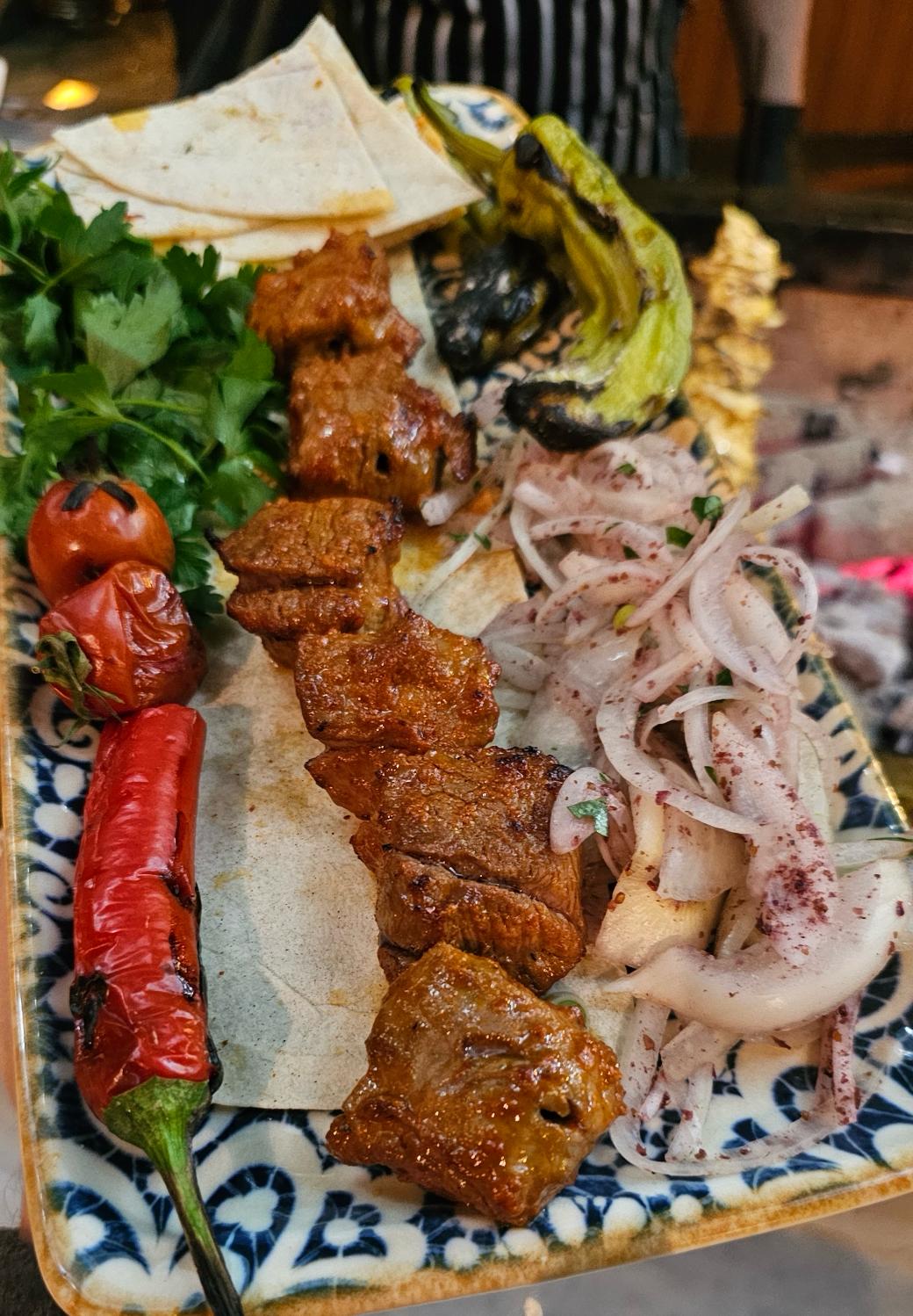 Lamb shish kebab (1/2)