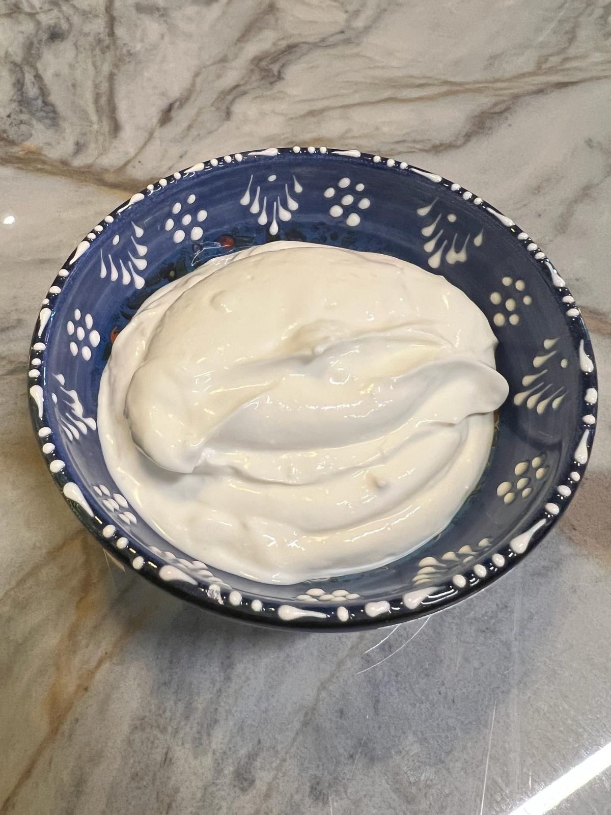 Strained yogurt