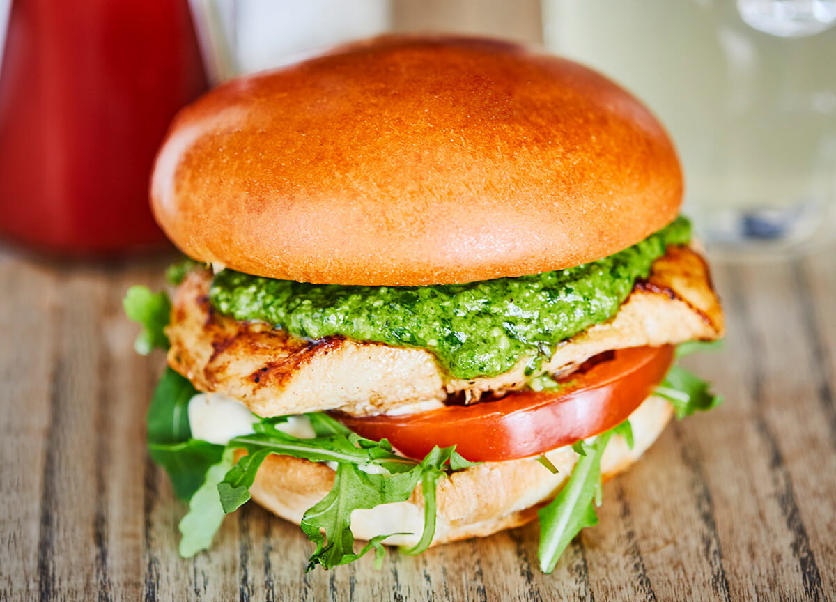 Chicken burger