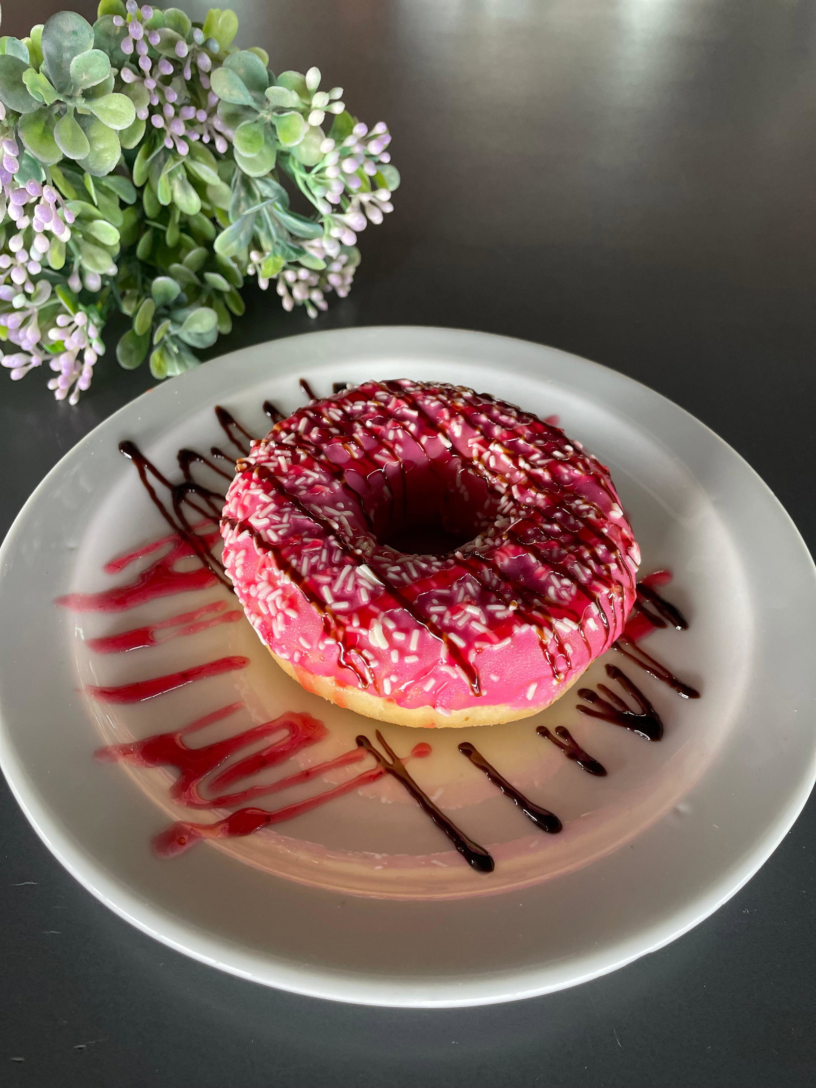 Strawberry donut
