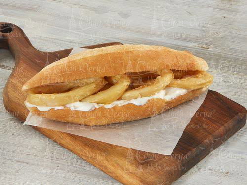 Kalamar Ekmek Arası - Kalamar in sandwich