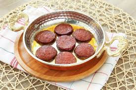 Pan-fried sucuk