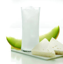 Melon and cheese