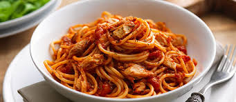 Spaghetti arrabbiata (spicy)