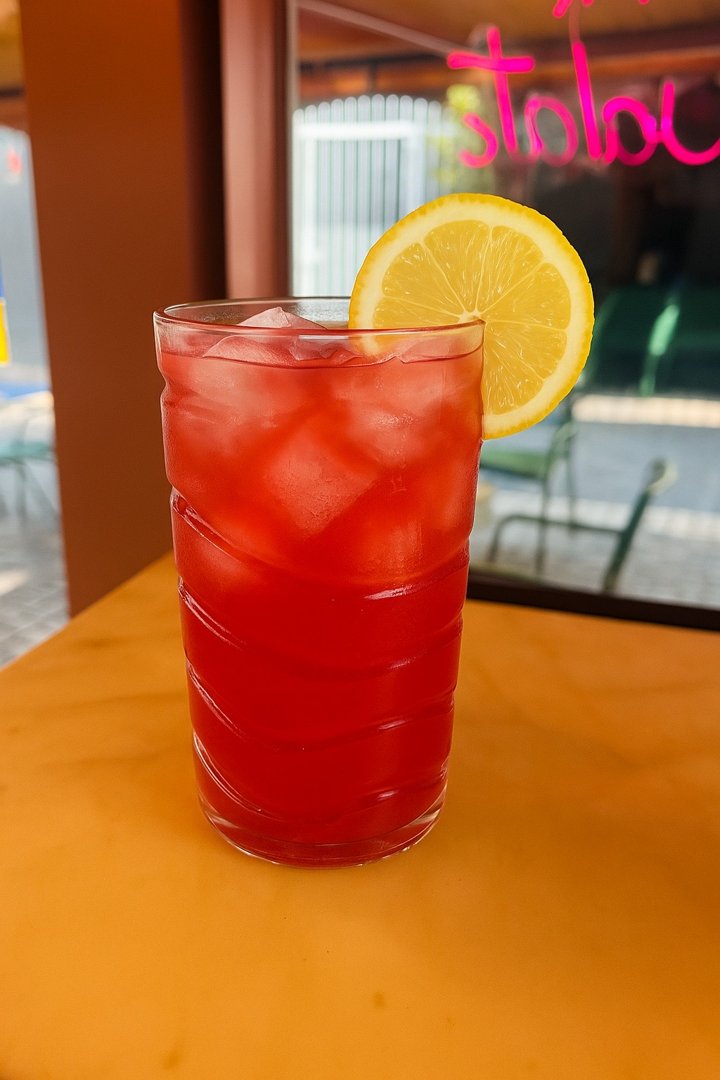 Pomegranate lemonade