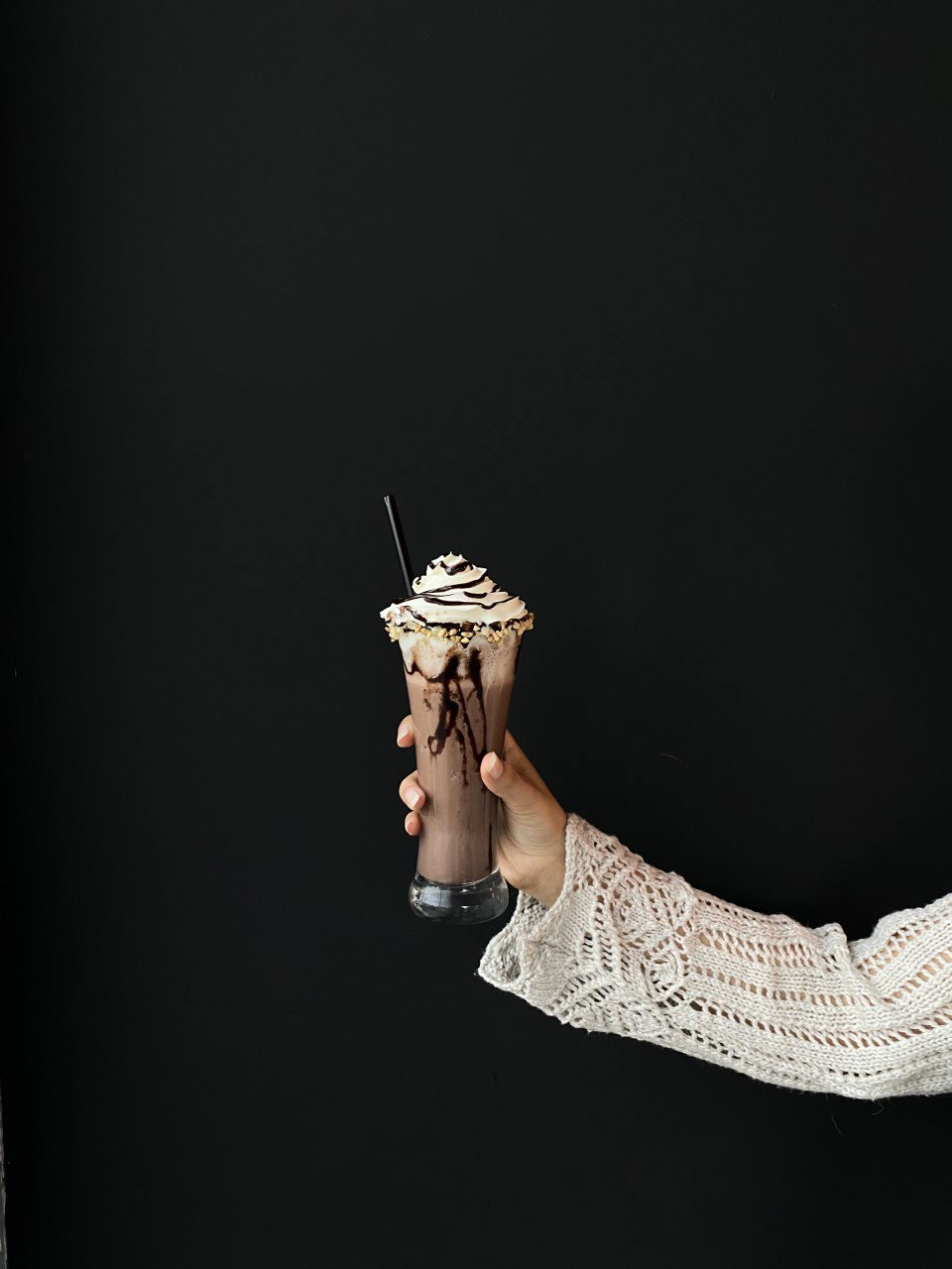 Chocolate milkshake