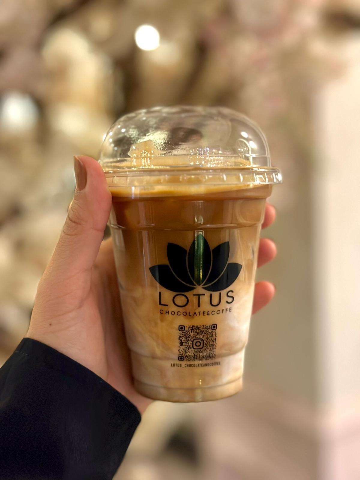 Oreo iced latte