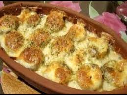 Mushrooms with kaşar (kashar) cheese – full portion